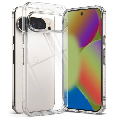 Google Pixel 10 Plus XL dėklas Ringke Fusion – skaidrus