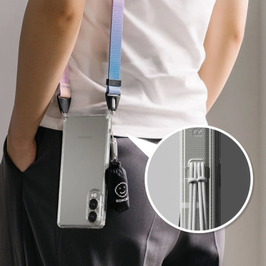 Samsung Galaxy S25 Edge Ringke Fusion dėklas - skaidrus 5 Samsung Galaxy S25 Edge Ringke Fusion dėklas - skaidrus 5