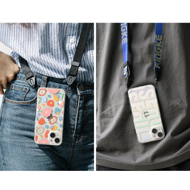 Dėklas Ringke Fusion Design Armored Sleeve iPhone 14 Plus Permatomas (Floral) (FD637E31) 12 Dėklas Ringke Fusion Design Armored Sleeve iPhone 14 Plus Permatomas (Floral) (FD637E31) 12