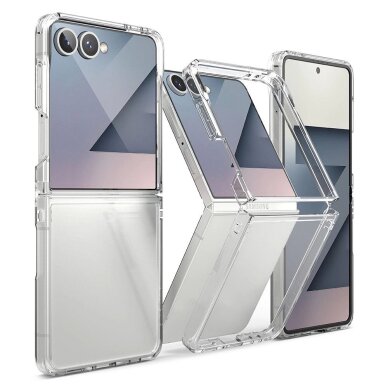 Samsung Galaxy Z Flip 7 dėklas Ringke Fusion – skaidrus