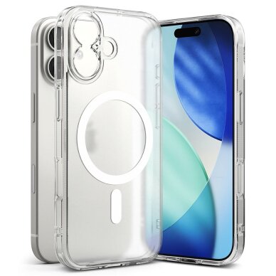 iPhone 17 Ringke Fusion Magnetic MagSafe dėklas – matinės spalvos