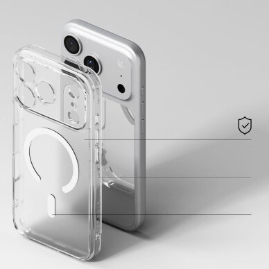 iPhone 17 Pro Ringke Fusion Magnetic MagSafe dėklas – matinės spalvos 3