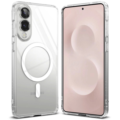 Samsung Galaxy S25 Edge Ringke Fusion Magnetic MagSafe dėklas - skaidrus 1 Samsung Galaxy S25 Edge Ringke Fusion Magnetic MagSafe dėklas - skaidrus 1