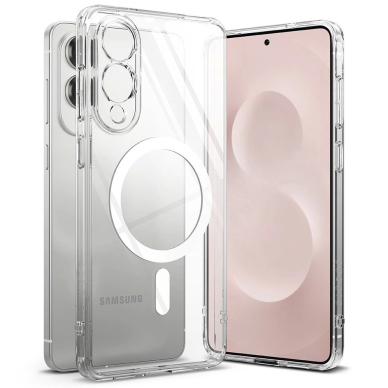 Samsung Galaxy S25 Edge Ringke Fusion Magnetic MagSafe dėklas - skaidrus