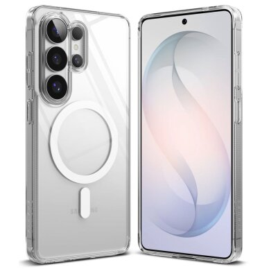 Samsung Galaxy S26 Ultra Ringke Fusion Magnetic MagSafe dėklas – skaidrus 1 Samsung Galaxy S26 Ultra Ringke Fusion Magnetic MagSafe dėklas – skaidrus 1