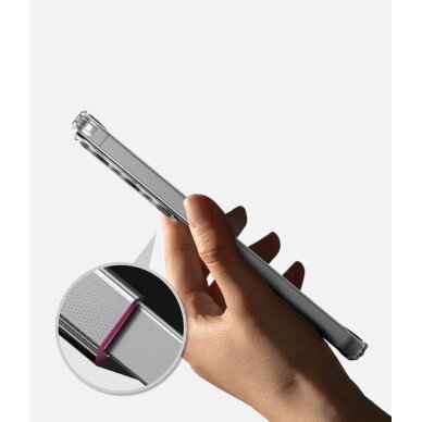 Samsung Galaxy S26 Ultra Ringke Fusion Magnetic MagSafe dėklas – skaidrus 5