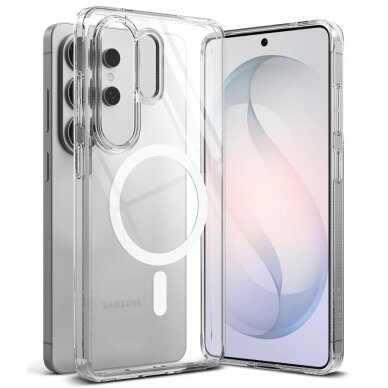 Samsung Galaxy S26 Ultra Ringke Fusion Magnetic MagSafe dėklas – skaidrus