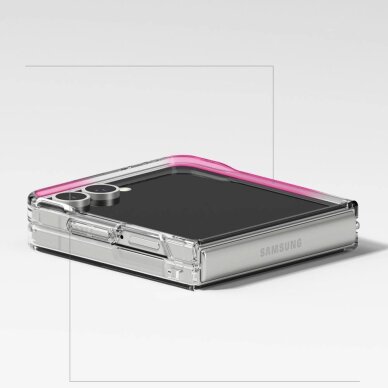 Samsung Galaxy Z Flip 7 dėklas Ringke Fusion Magnetic su MagSafe – skaidrus 4