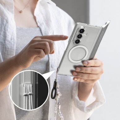 Samsung Galaxy Z Fold 7 dėklas Ringke Fusion Magnetic su MagSafe – skaidrus 9