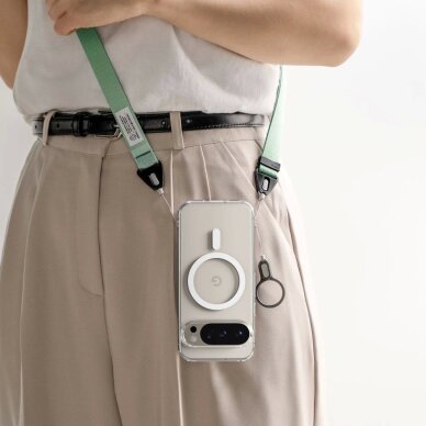 Google Pixel 10 / 10 Pro dėklas Ringke Fusion, MagSafe – skaidrus 6