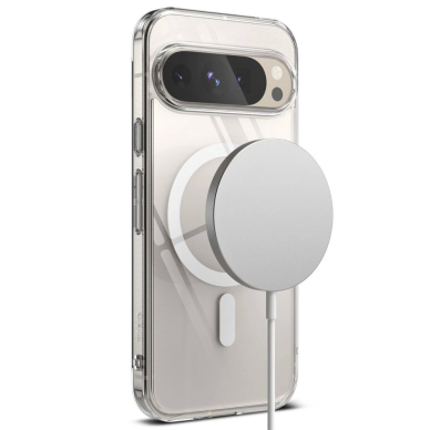 Ringke Fusion MagSafe Dėklas skirtas Google Pixel 9 / 9 Pro - Permatomas 3