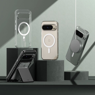Ringke Fusion MagSafe Dėklas skirtas Google Pixel 9 / 9 Pro - Permatomas 4 Ringke Fusion MagSafe Dėklas skirtas Google Pixel 9 / 9 Pro - Permatomas 4
