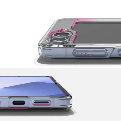 Ringke Fusion MagSafe dėklas skirtas Samsung Galaxy Z flip 6 - permatomas 12