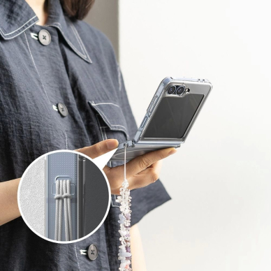 Ringke Fusion MagSafe dėklas skirtas Samsung Galaxy Z flip 6 - permatomas 13 Ringke Fusion MagSafe dėklas skirtas Samsung Galaxy Z flip 6 - permatomas 13