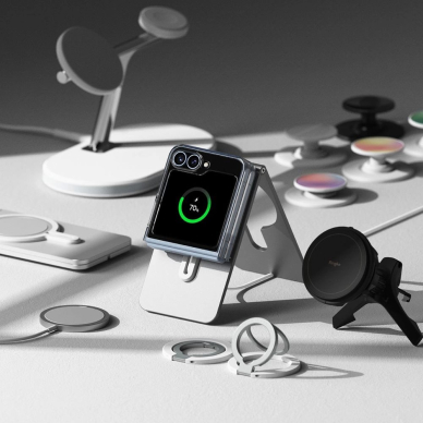 Ringke Fusion MagSafe dėklas skirtas Samsung Galaxy Z flip 6 - permatomas 6 Ringke Fusion MagSafe dėklas skirtas Samsung Galaxy Z flip 6 - permatomas 6