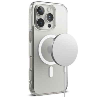 Ringke Fusion MagSafe iPhone 16 Pro Max Dėklas - Permatomas Matinis 3