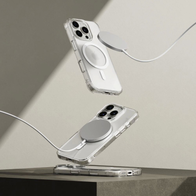 Ringke Fusion MagSafe iPhone 16 Pro Max Dėklas - Permatomas Matinis 4