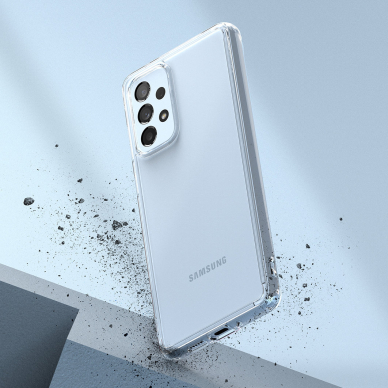 Dėklas Ringke Fusion TPU Samsung Galaxy A73 Skaidrus 4 Dėklas Ringke Fusion TPU Samsung Galaxy A73 Skaidrus 4