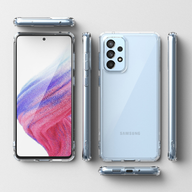 Dėklas Ringke Fusion TPU Samsung Galaxy A73 Skaidrus 7 Dėklas Ringke Fusion TPU Samsung Galaxy A73 Skaidrus 7