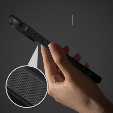 iPhone 17 Pro Max dėklas Ringke Fusion X – juodas 5 iPhone 17 Pro Max dėklas Ringke Fusion X – juodas 5