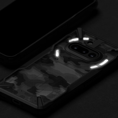 Nothing Phone 3A – Ringke Fusion X dėklas - Skaidriai pilkas 4 Nothing Phone 3A – Ringke Fusion X dėklas - Skaidriai pilkas 4