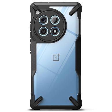 OnePlus 12R – Ringke Fusion X dėklas - Juodas 1