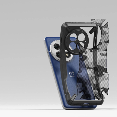 Ringke Fusion X Dėklas skirtas Oneplus 13 - Juodas Camo 3