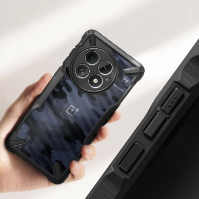 Ringke Fusion X Dėklas skirtas Oneplus 13 - Juodas Camo 4
