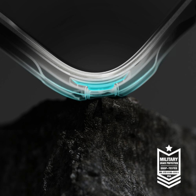Ringke Fusion X Dėklas skirtas Samsung Galaxy A36 / A56 5G - Juodas 4