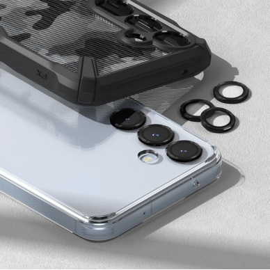 Ringke Fusion X dėklas skirtas Samsung Galaxy A55 5G - juodas 4
