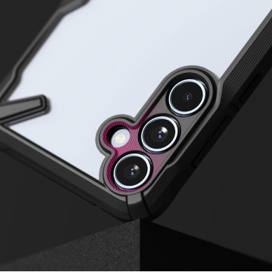 Ringke Fusion X dėklas skirtas Samsung Galaxy A55 5G - juodas 7