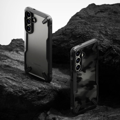 Ringke Fusion X Dėklas skirtas Samsung Galaxy S25+ - Juodas 6