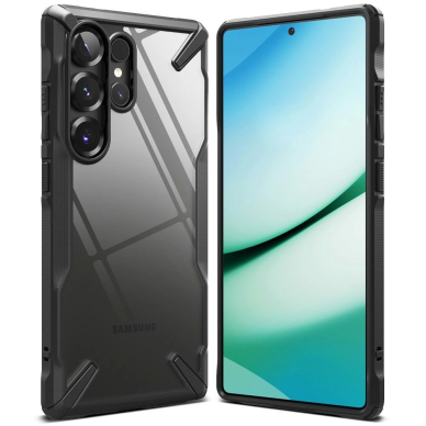 Ringke Fusion X Dėklas skirtas Samsung Galaxy S25 Ultra - Juodas 1