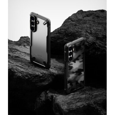 Samsung Galaxy S26+ Ringke Fusion X dėklas – juodas skaidrus 8 Samsung Galaxy S26+ Ringke Fusion X dėklas – juodas skaidrus 8