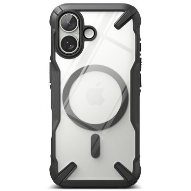 iPhone 17 Ringke Fusion X Magnetic MagSafe dėklas – juodas 2