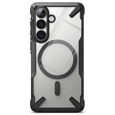 Samsung Galaxy S26 Ringke Fusion X Magnetic MagSafe dėklas – juodas skaidrus 2 Samsung Galaxy S26 Ringke Fusion X Magnetic MagSafe dėklas – juodas skaidrus 2