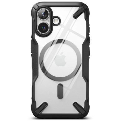 Ringke Fusion X MagSafe Dėklas skirtas Iphone 16 - Juodas 2