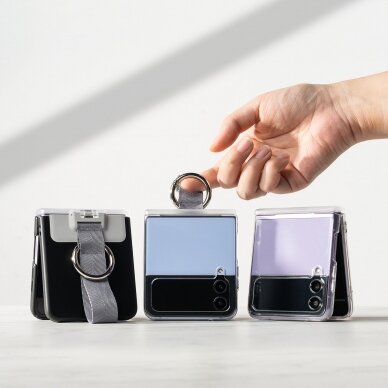 Akcija! Apsauga Ringke Hinge Protector Samsung Galaxy Z Flip 4 / Flip 3 Pilkas (HG666195RS) 5 Akcija! Apsauga Ringke Hinge Protector Samsung Galaxy Z Flip 4 / Flip 3 Pilkas (HG666195RS) 5