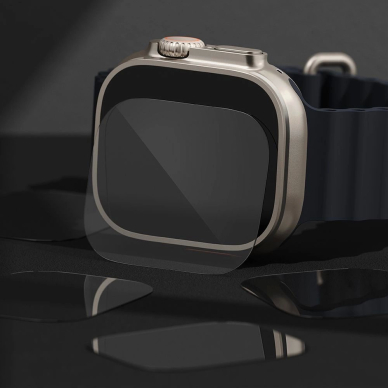 Ringke ID FC Glass (4 vnt.) grūdinto stiklo apsauga skirtas Apple Watch Ultra 1 / 2 (49 mm) 3