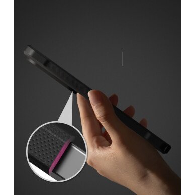 Samsung Galaxy S26 Ultra Ringke Onyx Alfa MagSafe dėklas – juodas 7