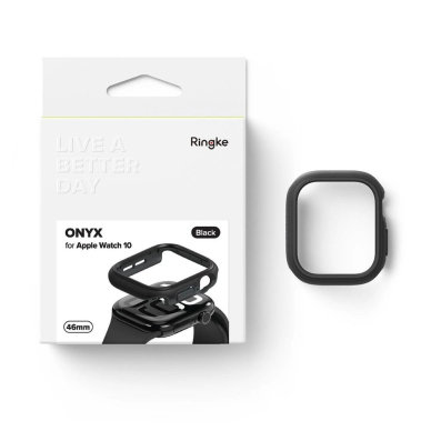 Ringke Onyx Dėklas skirtas Apple Watch 10 46mm - Juodas 6 Ringke Onyx Dėklas skirtas Apple Watch 10 46mm - Juodas 6