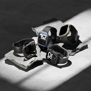 Ringke Onyx Dėklas skirtas Apple Watch 10 46mm - Žalias 4 Ringke Onyx Dėklas skirtas Apple Watch 10 46mm - Žalias 4