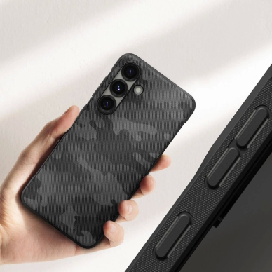 Ringke Onyx Dėklas skirtas Samsung Galaxy S25 - Juodas Camo 4