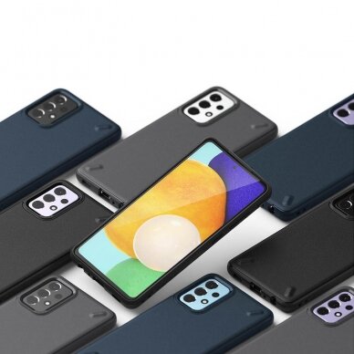 Dėklas Ringke Onyx Durable TPU Samsung Galaxy A72 5G Pilkas (OXSG0038) 4 Dėklas Ringke Onyx Durable TPU Samsung Galaxy A72 5G Pilkas (OXSG0038) 4