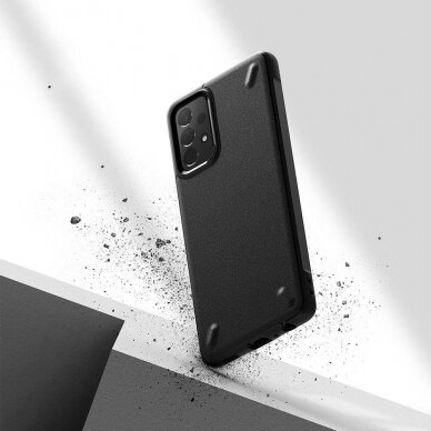 Dėklas Ringke Onyx Durable TPU Samsung Galaxy A72 5G Pilkas (OXSG0038) 5 Dėklas Ringke Onyx Durable TPU Samsung Galaxy A72 5G Pilkas (OXSG0038) 5