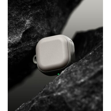 Samsung Galaxy Buds 4 / 4 Pro Ringke Onyx Magnetic dėklas – pilkas 3 Samsung Galaxy Buds 4 / 4 Pro Ringke Onyx Magnetic dėklas – pilkas 3