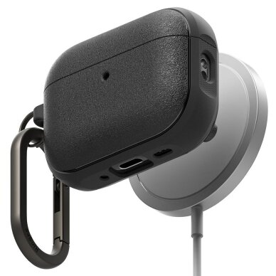 AirPods Pro 3 Ringke Onyx Magnetic MagSafe dėklas – juodas 2