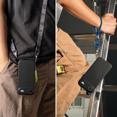 iPhone 17 Air dėklas Ringke Onyx Magnetic, MagSafe – juodas 6