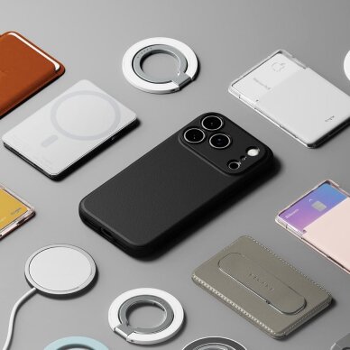 iPhone 17 Pro Max dėklas Ringke Onyx Magnetic, MagSafe – juodas 6