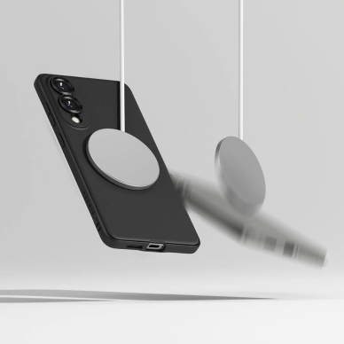Samsung Galaxy S25 Edge Ringke Onyx Magnetic MagSafe dėklas - juodas 5